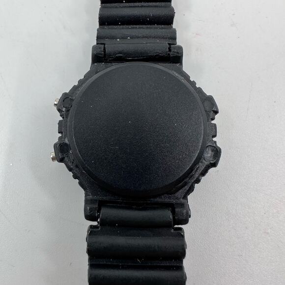 VTG Quartz World Time Watch The Humane Society Black Sports Band 90's Watch - Picture 4 of 8